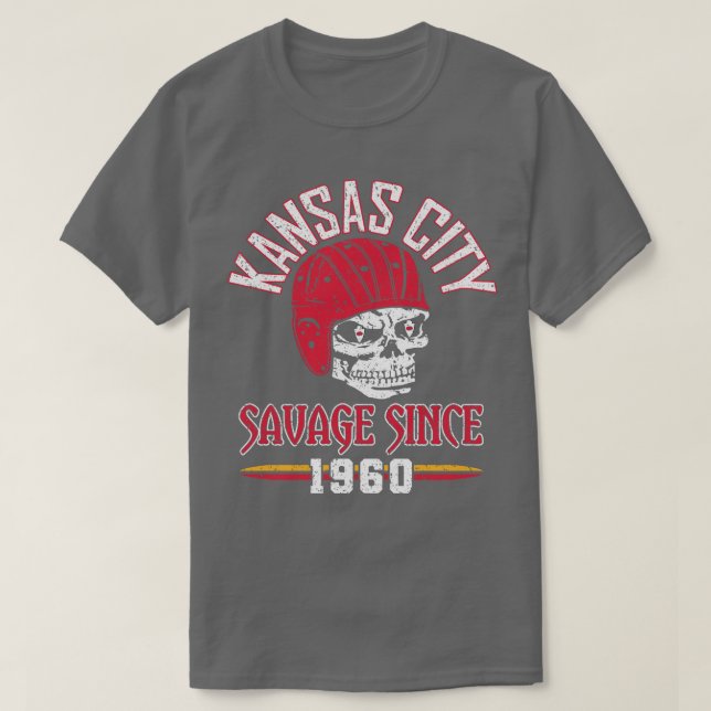 Kansas City Pro  Vintage Grunge Tee (Design Front)