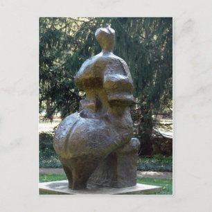 Kansas City Sculpture in the Park A Seated Woman Postcard