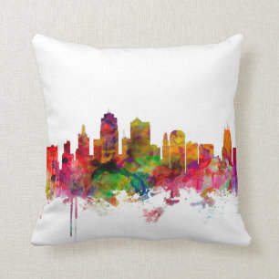 Kansas City Skyline Cushion