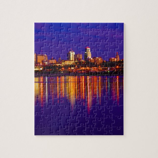 Kansas City Skyline Jigsaw Puzzle (Vertical)
