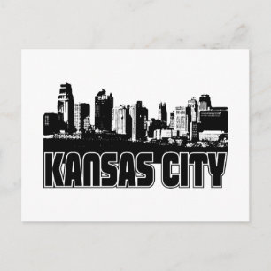 Kansas City Skyline Postcard
