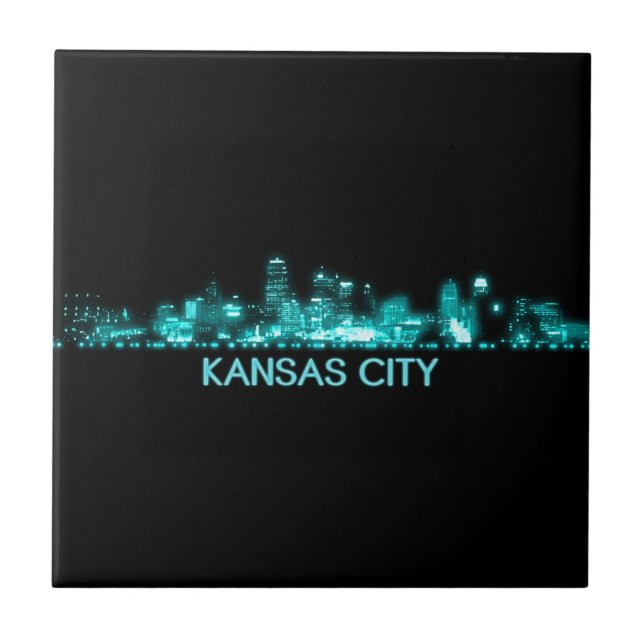 Kansas City Skyline Tile (Front)