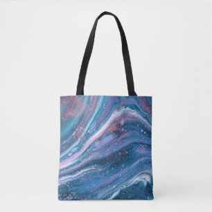 Kansas City Special 3 Cool Blue Abstract Tote Bag