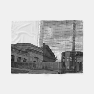 Kansas City The Link Architecture Photo Fleece Blanket
