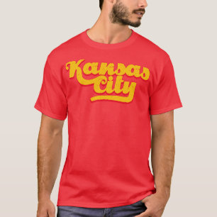 Kansas City Vintage Text T-Shirt