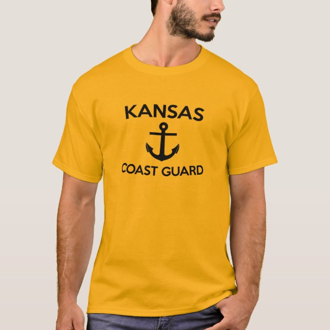 KANSAS COAST GUARD T-Shirt (Front)