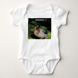 Kansas Colourful Duck/Rabbit Baby Bodysuit