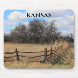 Kansas Country Side Landscape Mouse Pad