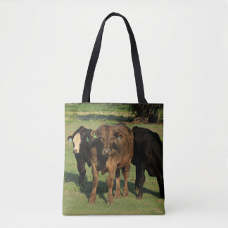 Kansas Cows in a Pasture Tote Bag
