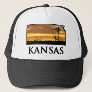 Kansas Farm Windmill Trucker Hat