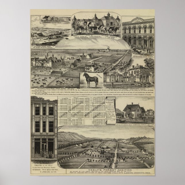 Kansas Farms Poster (Front)