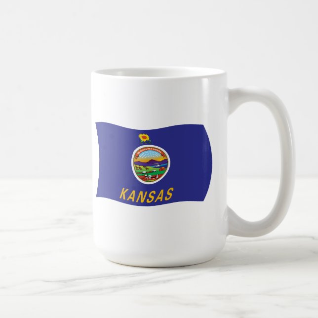 Kansas Flag Mug (Right)