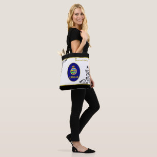 Kansas flag tote bag