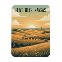 Kansas Flint Hills Travel Souvenir