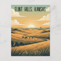 Kansas Flint Hills Travel Souvenir