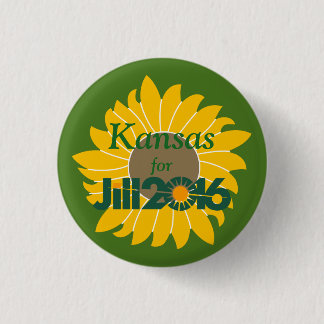 Kansas for Jill Stein Button