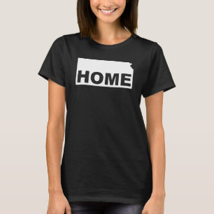 Kansas Home Away From State T-Shirt Tees