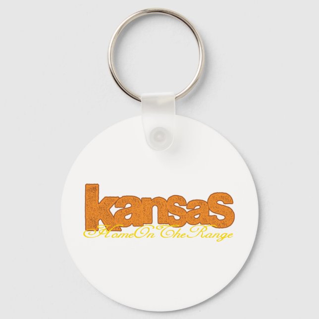 Kansas - Home on the Range Key Ring (Front)