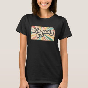 Kansas Home State US Vintage Retro Country Patriot T-Shirt