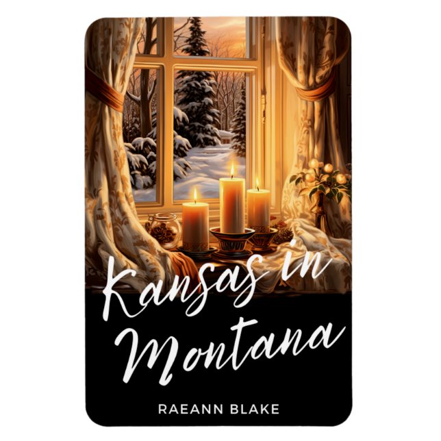 Kansas in Montana Flexible Photo Magnet (Vertical)