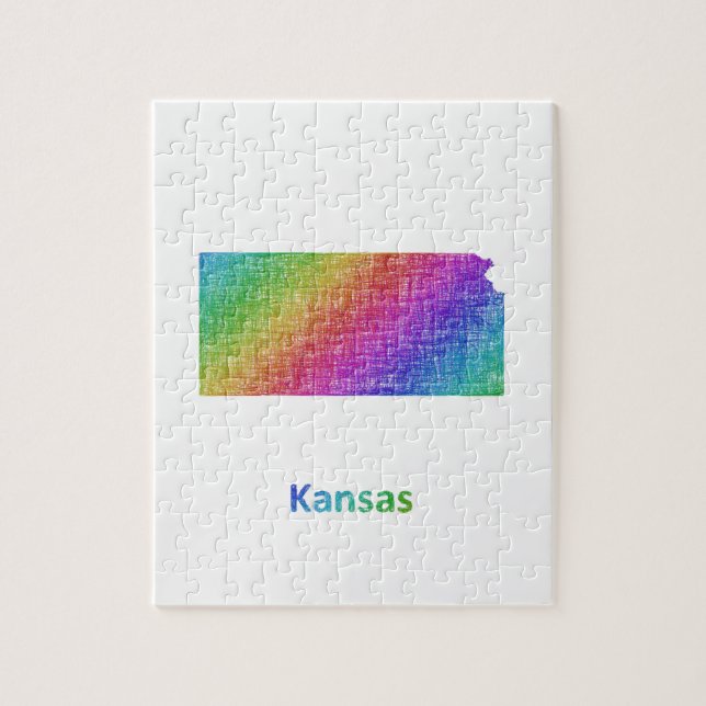 Kansas Jigsaw Puzzle (Vertical)