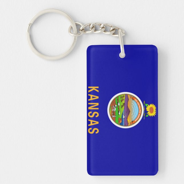 Kansas Key Ring (Front)