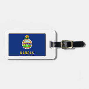 Kansas Luggage Tag