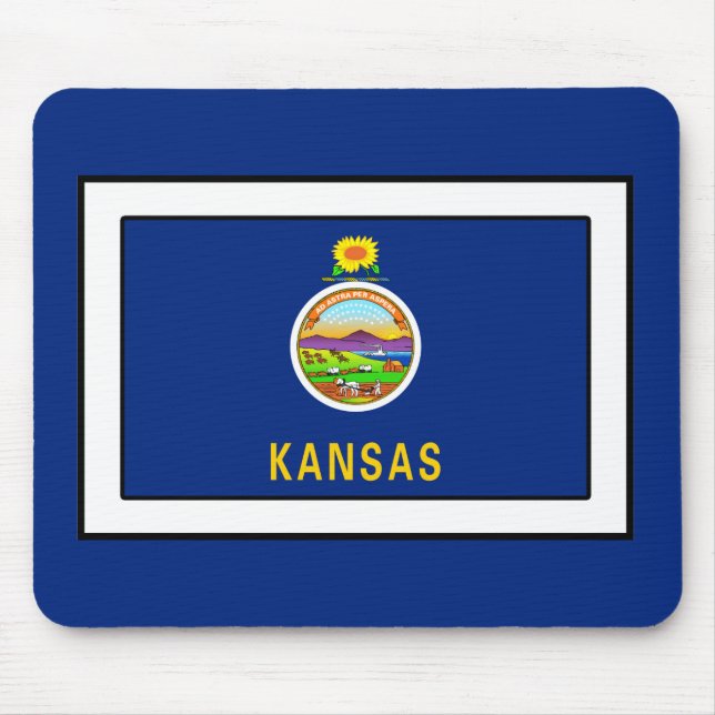 Kansas Mouse Mat (Front)