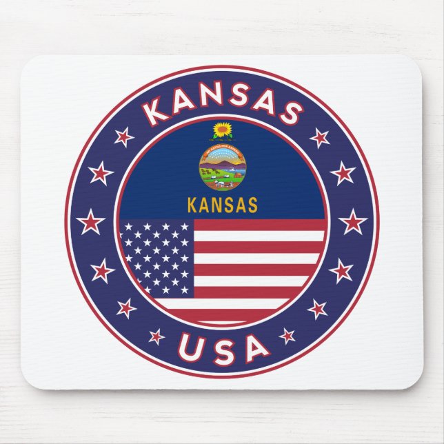 Kansas Mouse Mat (Front)