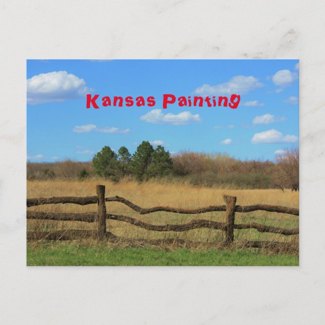 Kansas Painting Postcard (Front)