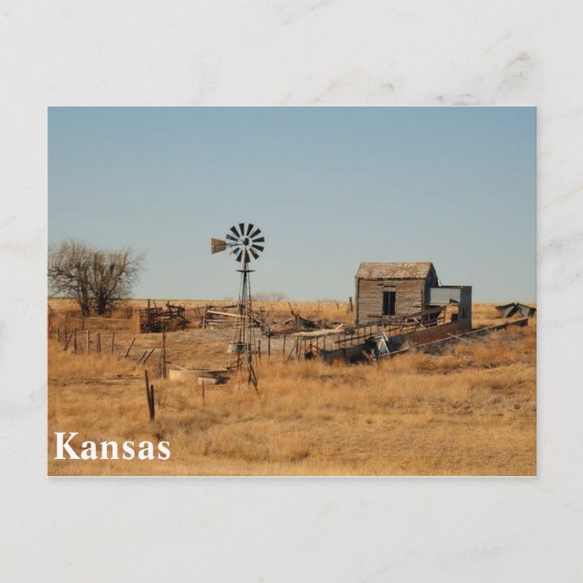 Kansas Postcard (Front)