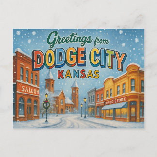 KANSAS Postcard