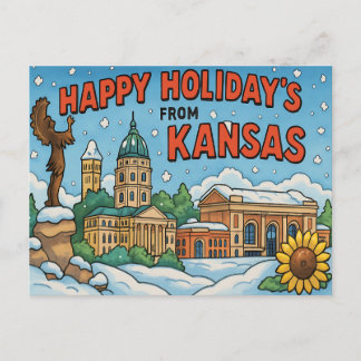 KANSAS Postcard