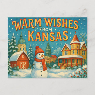 KANSAS Postcard