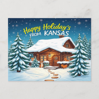 KANSAS Postcard
