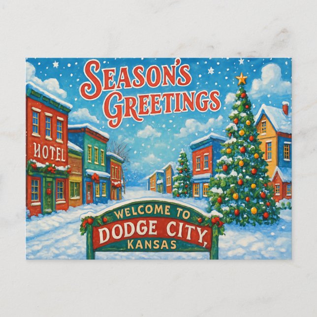 KANSAS Postcard (Front)
