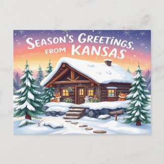 KANSAS Postcard
