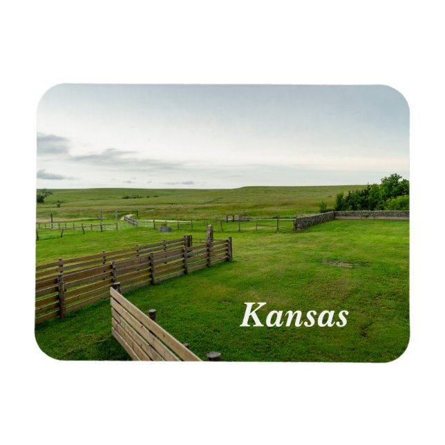 Kansas Prairie Magnet (Horizontal)