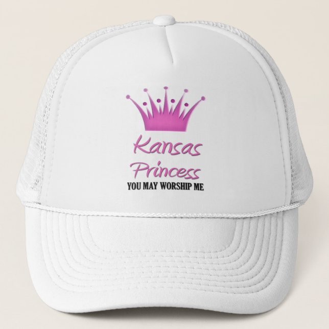 Kansas Princess Trucker Hat (Front)