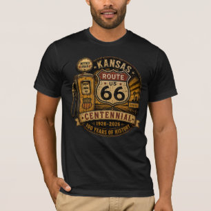 Kansas Route 66 Centennial Apparel T-Shirt