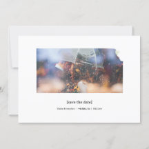 Kansas Save the Date Photo Card