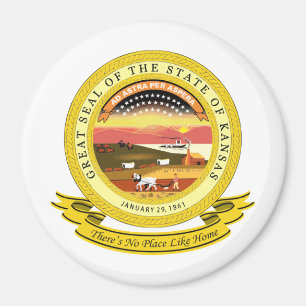 Kansas Seal Magnet
