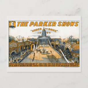 Kansas Semi-Centennial. State House Grounds. Postcard