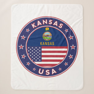 Kansas Sherpa Blanket