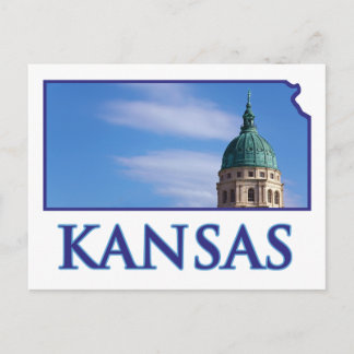 Kansas State Capitol Postcard