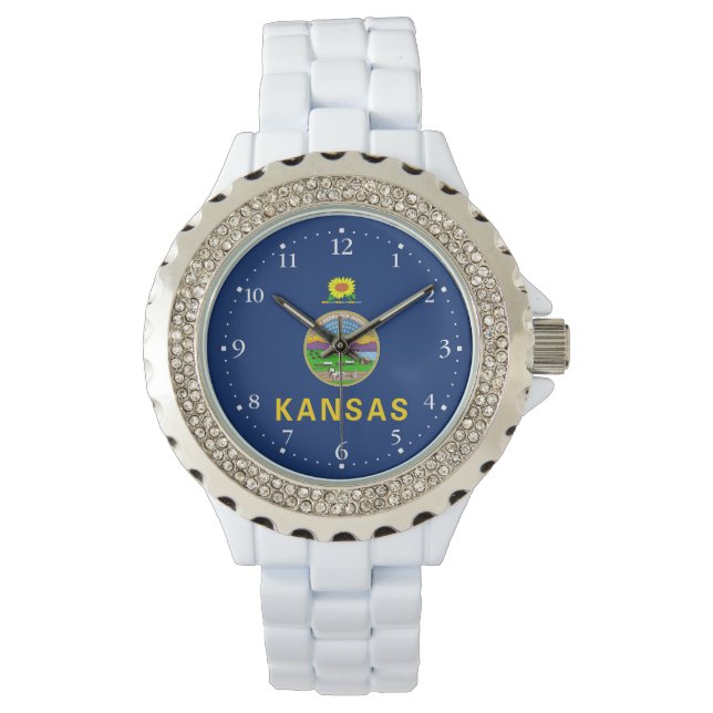 Kansas State Flag Watch (Front)