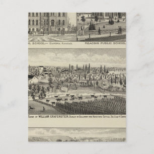 Kansas State Normal School Postcard