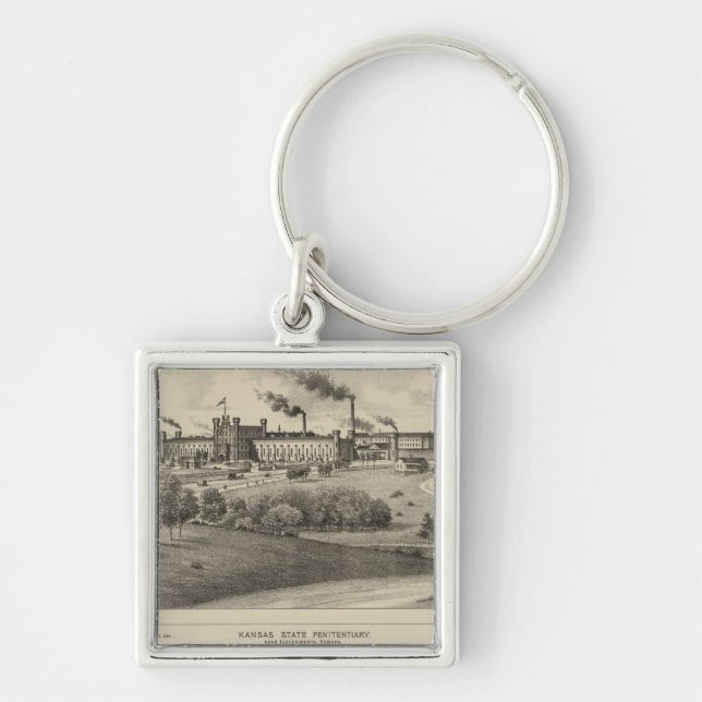 Kansas State Penitentiary Key Ring (Front)