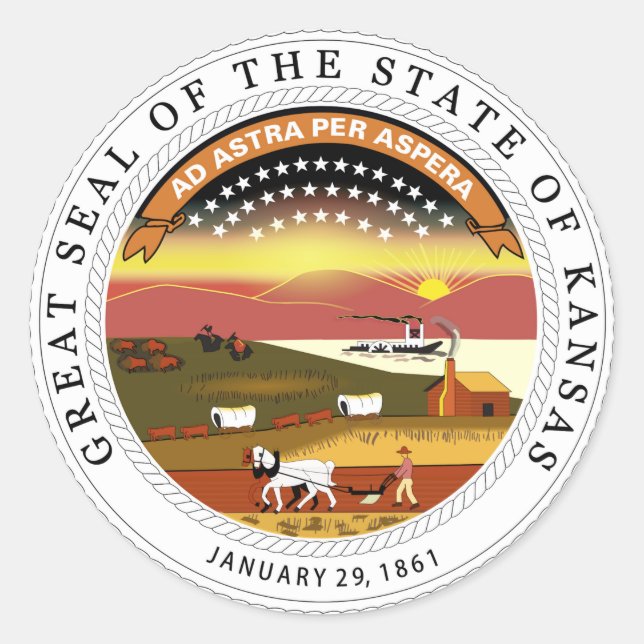 Kansas State Seal (Front)