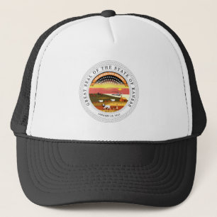 Kansas State Seal Trucker Hat